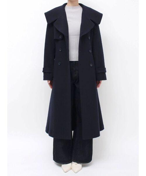 セーラービッグカラーコート　dazzlin Sサイズ　タグ付き　新品未使用 セーラービッグカラーコート dazzlin Sサイズ タグ付き 新品未使用