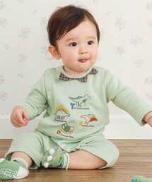 ロンパース60-80cm 10着セット 楽天市場】【 P10倍 】長袖 ロンパース 上下セット パンツ