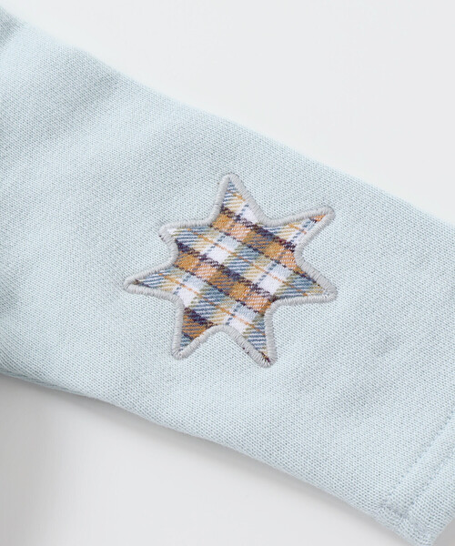 SLAP SLIP BABY（スラップスリップベビー）の「恐竜とげとげ襟付きカバーオールベビー(60~80cm)（ロンパース・キッズ・ブルー/グリーン・80ｃｍ/70cm/60cm）」の11枚目の写真