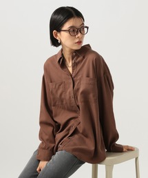 BAYFLOW | [簡単ブラウジング仕様]2WAYスタンダード起毛シャツ(シャツ/ブラウス)