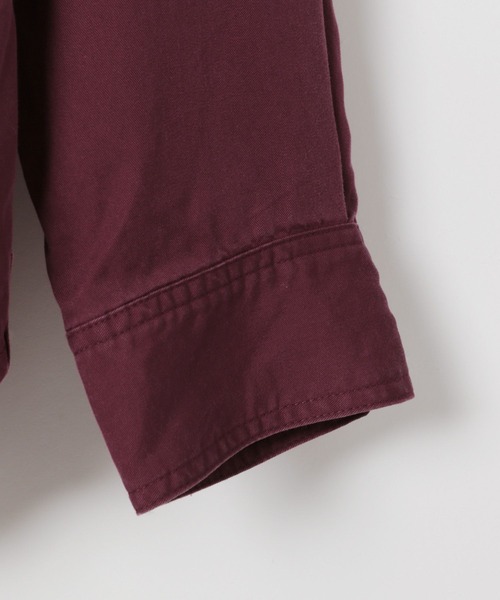 BAYFLOW（ベイフロー）の「[簡単ブラウジング仕様]2WAYスタンダード起毛シャツ（シャツ/ブラウス・レディース・ダークブラウン/ボルドー/マスタード・FREE）」の14枚目の写真