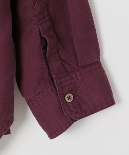 BAYFLOW（ベイフロー）の「[簡単ブラウジング仕様]2WAYスタンダード起毛シャツ（シャツ/ブラウス・レディース・ダークブラウン/ボルドー/マスタード・FREE）」の15枚目の写真