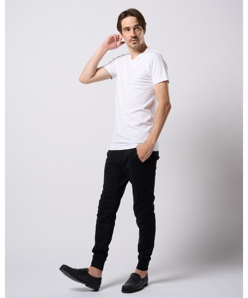 wjk(ダヴルジェイケイ)の「basic crew-neck S/S(Tシャツ/カットソー・メンズ・ブラック/ホワイト・X-LARGE/LARGE/MEDIUM/SMALL)」の9枚目の写真