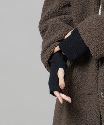 NANO universe(ナノユニバース)のリブニットアームウォーマー(手袋)