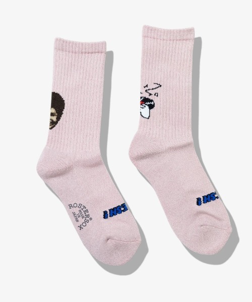 ROSTER SOX(ロスターソックス)の「ROSTER SOX/ロスターソックス SOUL LADY・MAN(ソックス/靴下・メンズ・ピンク/ブルー・MEDIUM/LARGE)」の2枚目の写真