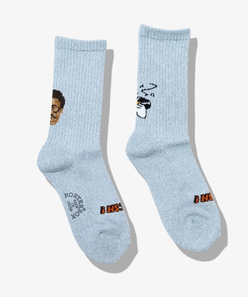 ROSTER SOX(ロスターソックス)の「ROSTER SOX/ロスターソックス SOUL LADY・MAN(ソックス/靴下・メンズ・ピンク/ブルー・MEDIUM/LARGE)」の1枚目の写真