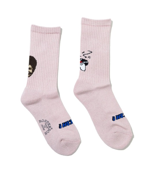 ROSTER SOX(ロスターソックス)の「ROSTER SOX/ロスターソックス SOUL LADY・MAN(ソックス/靴下・メンズ・ピンク/ブルー・MEDIUM/LARGE)」の5枚目の写真