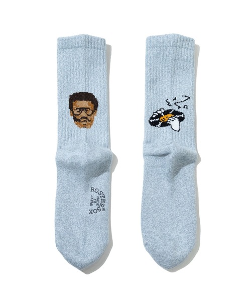 ROSTER SOX(ロスターソックス)の「ROSTER SOX/ロスターソックス SOUL LADY・MAN(ソックス/靴下・メンズ・ピンク/ブルー・MEDIUM/LARGE)」の8枚目の写真