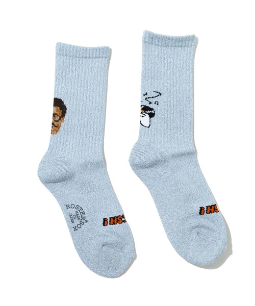 ROSTER SOX(ロスターソックス)の「ROSTER SOX/ロスターソックス SOUL LADY・MAN(ソックス/靴下・メンズ・ピンク/ブルー・MEDIUM/LARGE)」の9枚目の写真