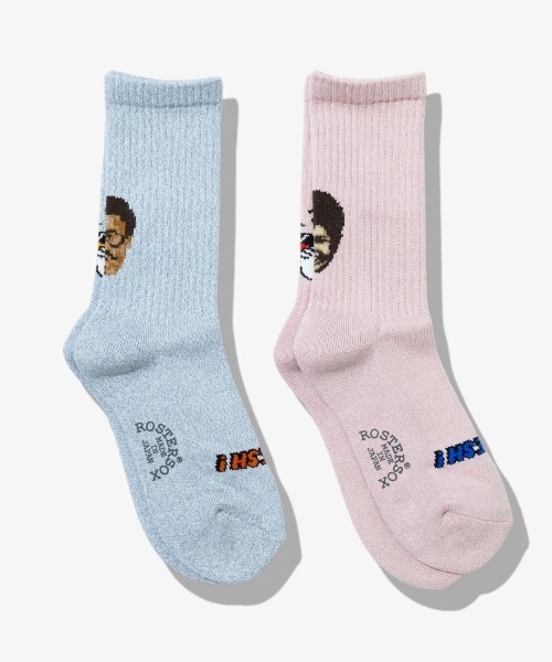 ROSTER SOX(ロスターソックス)の「ROSTER SOX/ロスターソックス SOUL LADY・MAN(ソックス/靴下・メンズ・ピンク/ブルー・MEDIUM/LARGE)」の11枚目の写真