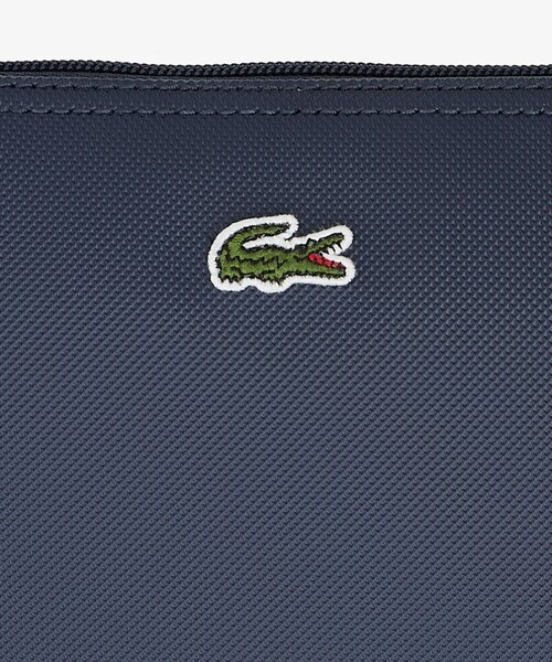 LACOSTE（ラコステ）の「L.12.12 コンセプト フラットポーチ（ショルダーバッグ・レディース・ダークネイビー/ブラック・FREE）」の10枚目の写真