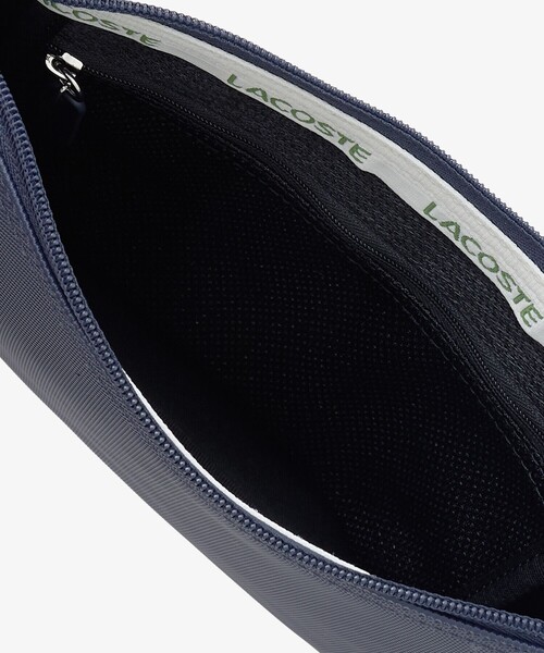 LACOSTE（ラコステ）の「L.12.12 コンセプト フラットポーチ（ショルダーバッグ・レディース・ダークネイビー/ブラック・FREE）」の11枚目の写真