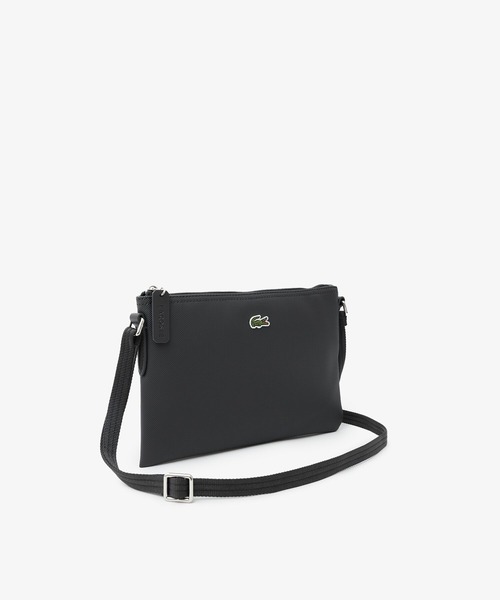 LACOSTE（ラコステ）の「L.12.12 コンセプト フラットポーチ（ショルダーバッグ・レディース・ダークネイビー/ブラック・FREE）」の19枚目の写真
