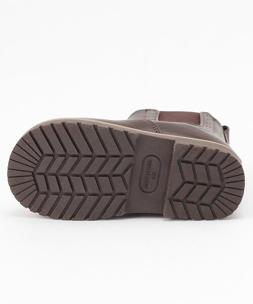 petit main（プティマイン）の「サイドゴアブーツ（ブーツ・キッズ・ブラック/ライトベージュ/ダークブラウン・17cm/18cm/16cm/15cm/14cm/19cm）」の4枚目の写真