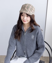 clear | ダブルジップニットトップス［大人 カジュアル 着回し力抜群］≪AW新作≫(ニット/セーター)