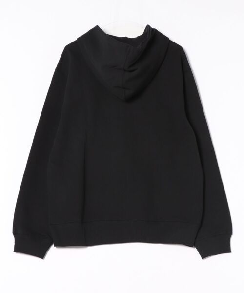 NUMBER (N)INE（ナンバーナイン）の「【NUMBER(N)INE/ナンバーナイン】 ZIP HOODIE/ワンポイントロゴ/パーカー/ジップパーカー（パーカー・メンズ・グレー/ブラック・M/L/XL）」の4枚目の写真