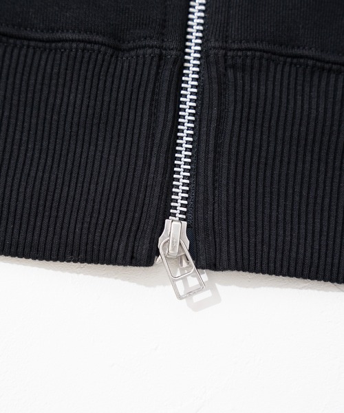 NUMBER (N)INE（ナンバーナイン）の「【NUMBER(N)INE/ナンバーナイン】 ZIP HOODIE/ワンポイントロゴ/パーカー/ジップパーカー（パーカー・メンズ・グレー/ブラック・M/L/XL）」の7枚目の写真