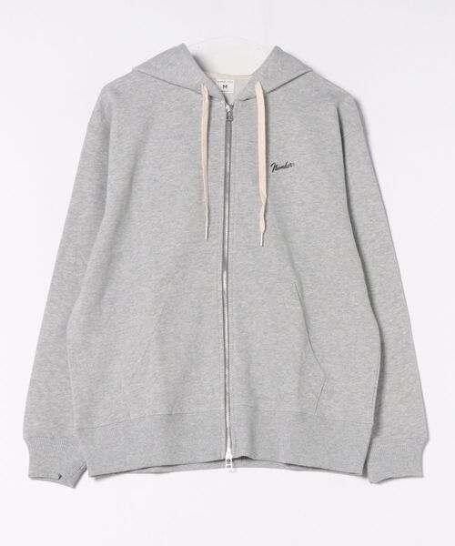 NUMBER (N)INE（ナンバーナイン）の「【NUMBER(N)INE/ナンバーナイン】 ZIP HOODIE/ワンポイントロゴ/パーカー/ジップパーカー（パーカー・メンズ・グレー/ブラック・M/L/XL）」の8枚目の写真