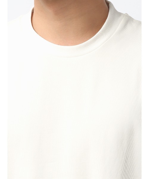 SUIT SQUARE（スーツスクエア）の「ロングTシャツ 長袖 裏毛天竺 PERFORMANCE SUIT SERIES（Tシャツ/カットソー・メンズ・ブラック系/ホワイト系・3L/LL/L/M/S）」の6枚目の写真