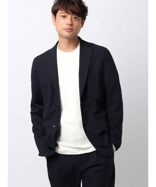 SUIT SQUARE（スーツスクエア）の「ロングTシャツ 長袖 裏毛天竺 PERFORMANCE SUIT SERIES（Tシャツ/カットソー・メンズ・ブラック系/ホワイト系・3L/LL/L/M/S）」の13枚目の写真