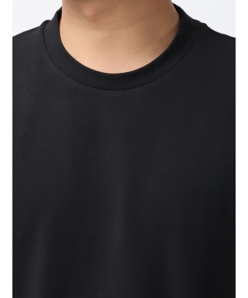 SUIT SQUARE（スーツスクエア）の「ロングTシャツ 長袖 裏毛天竺 PERFORMANCE SUIT SERIES（Tシャツ/カットソー・メンズ・ブラック系/ホワイト系・3L/LL/L/M/S）」の14枚目の写真