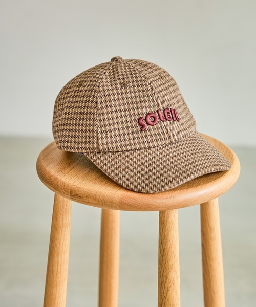 起毛チェック柄キャップ / 583680（キャップ）｜LAKOLE（ラコレ）の