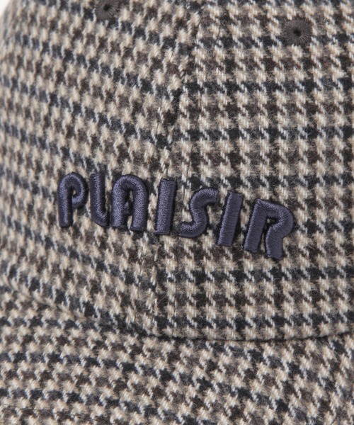 LAKOLE（ラコレ）の「起毛チェック柄キャップ / 583680（キャップ・レディース・ベージュ/キャメル/カーキ・FREE）」の8枚目の写真