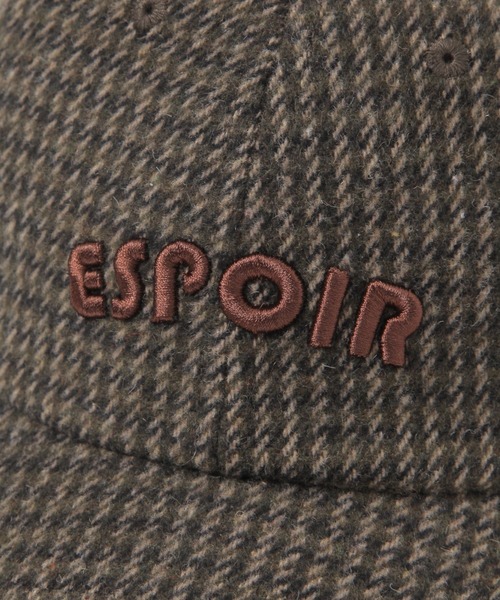 LAKOLE（ラコレ）の「起毛チェック柄キャップ / 583680（キャップ・レディース・ベージュ/キャメル/カーキ・FREE）」の12枚目の写真