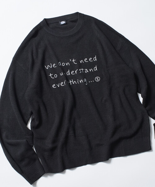 ZOZO Champion 長袖セーター 黒ブリーフィング BRIEFING