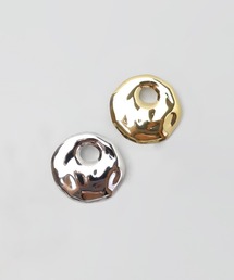 ieLS(イエルズ)の金属アレルギー対応「ieLS」ステンレス サークルプレートブローチ(ブローチ/コサージュ)