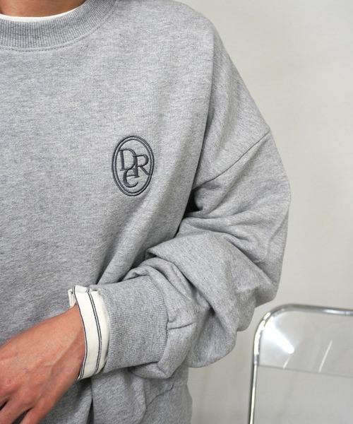 gossara(ゴサラ)の「ロゴ刺繍スウェット(スウェット・レディース・グレー/ベージュ/ネイビー・FREE)」の10枚目の写真