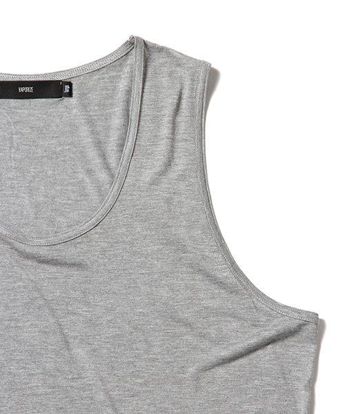 BEAMS（ビームス）の「◇VAPORIZE / ルーズ タンクトップ（タンクトップ・メンズ・ホワイト/グレー/ブラック・SMALL/MEDIUM/LARGE）」の4枚目の写真