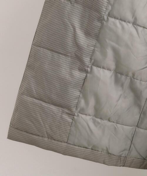 grove（グローブ）の「すっきり見え、ステッチレス中綿コート（その他アウター・レディース・アイボリー系1/ブラック・02/01/03/04/05）」の18枚目の写真
