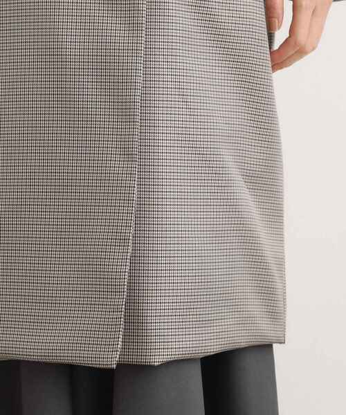 grove（グローブ）の「すっきり見え、ステッチレス中綿コート（その他アウター・レディース・アイボリー系1/ブラック・02/01/03/04/05）」の19枚目の写真