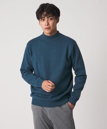 メンズのニット/セーター（ブルー・ネイビー/青色系・袖なし