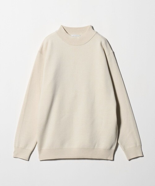 A DAY IN THE LIFE UNITED ARROWS(アデイインザライフユナイテッドアローズ)の「ハイゲージ ミラノリブ モックネックニット-ウォッシャブル-<A DAY IN THE LIFE>(ニット/セーター・メンズ・ターコイズブルー系/ナチュラル/ブラック/ダークグレー・M/S/L)」の5枚目の写真