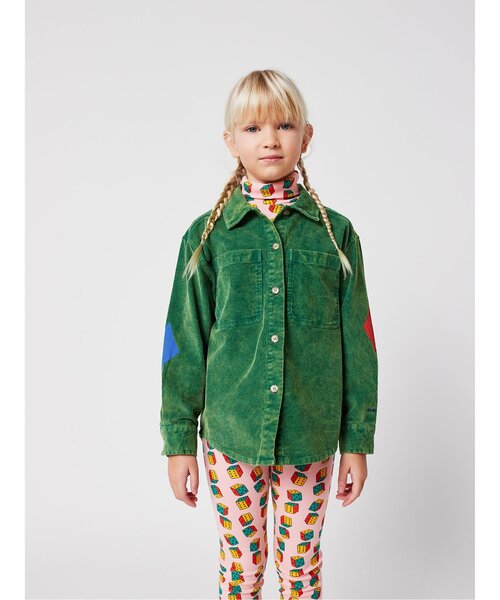 BOBO CHOSES（ボボショーズ）の「Joker長袖ブラウス【キッズ】（シャツ/ブラウス・キッズ・グリーン・110/120/130）」の4枚目の写真