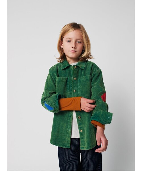 BOBO CHOSES（ボボショーズ）の「Joker長袖ブラウス【キッズ】（シャツ/ブラウス・キッズ・グリーン・110/120/130）」の6枚目の写真