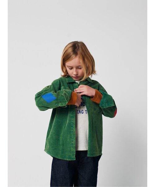 BOBO CHOSES（ボボショーズ）の「Joker長袖ブラウス【キッズ】（シャツ/ブラウス・キッズ・グリーン・110/120/130）」の8枚目の写真