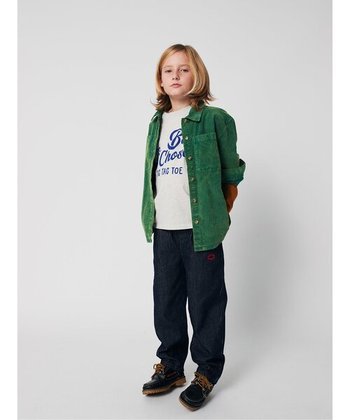 BOBO CHOSES（ボボショーズ）の「Joker長袖ブラウス【キッズ】（シャツ/ブラウス・キッズ・グリーン・110/120/130）」の9枚目の写真