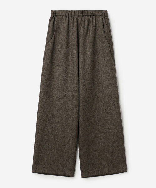 MORRIS & SONS | ウールサキソニー ワイドイージーパンツ WOMEN
