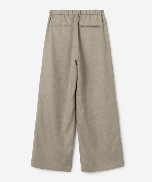 Morris & Sons(モリスアンドサンズ)の「MORRIS & SONS | ウールサキソニー ワイドイージーパンツ WOMEN(その他パンツ・レディース・グレー/ベージュ/ブラウン/ネイビー・1/0)」の6枚目の写真