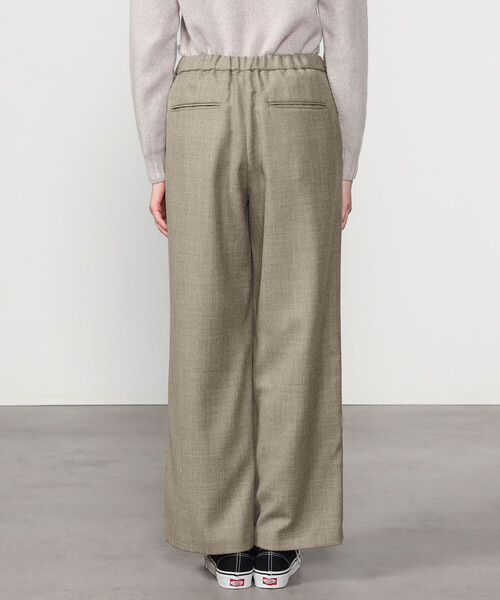 Morris & Sons(モリスアンドサンズ)の「MORRIS & SONS | ウールサキソニー ワイドイージーパンツ WOMEN(その他パンツ・レディース・グレー/ベージュ/ブラウン/ネイビー・1/0)」の13枚目の写真