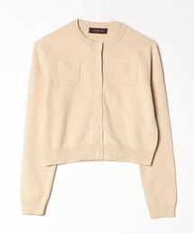 ほぼ未使用】CABaN カーディガン ブラウン XS ブランド古着