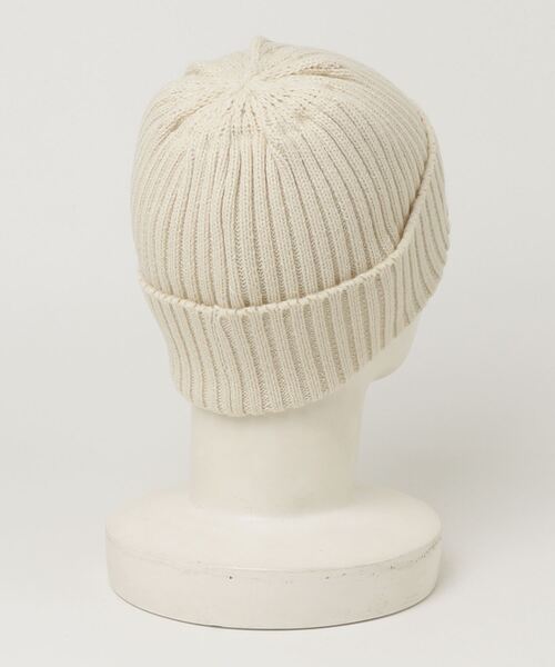 UNIVERSAL OVERALL（ユニバーサルオーバーオール）の「【UNIVERSAL OVERALL/ユニバーサルオーバーオール】リブニットワッチ（ニットキャップ/ビーニー・メンズ・アイボリー/ネイビー/イエロー/ピンク/ブラウン/グレー/サックスブルー/ブラック・FREE）」の19枚目の写真