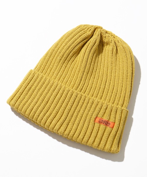 UNIVERSAL OVERALL（ユニバーサルオーバーオール）の「【UNIVERSAL OVERALL/ユニバーサルオーバーオール】リブニットワッチ（ニットキャップ/ビーニー・メンズ・アイボリー/ネイビー/イエロー/ピンク/ブラウン/グレー/サックスブルー/ブラック・FREE）」の12枚目の写真