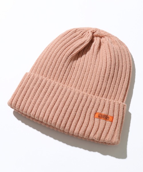 UNIVERSAL OVERALL（ユニバーサルオーバーオール）の「【UNIVERSAL OVERALL/ユニバーサルオーバーオール】リブニットワッチ（ニットキャップ/ビーニー・メンズ・アイボリー/ネイビー/イエロー/ピンク/ブラウン/グレー/サックスブルー/ブラック・FREE）」の14枚目の写真