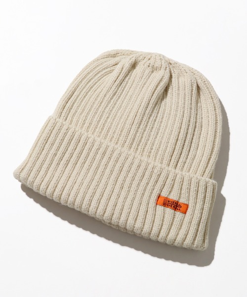 UNIVERSAL OVERALL（ユニバーサルオーバーオール）の「【UNIVERSAL OVERALL/ユニバーサルオーバーオール】リブニットワッチ（ニットキャップ/ビーニー・メンズ・アイボリー/ネイビー/イエロー/ピンク/ブラウン/グレー/サックスブルー/ブラック・FREE）」の15枚目の写真