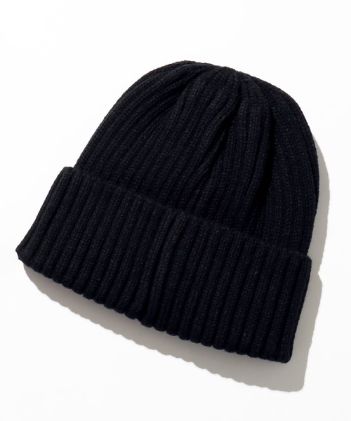 UNIVERSAL OVERALL（ユニバーサルオーバーオール）の「【UNIVERSAL OVERALL/ユニバーサルオーバーオール】リブニットワッチ（ニットキャップ/ビーニー・メンズ・アイボリー/ネイビー/イエロー/ピンク/ブラウン/グレー/サックスブルー/ブラック・FREE）」の10枚目の写真