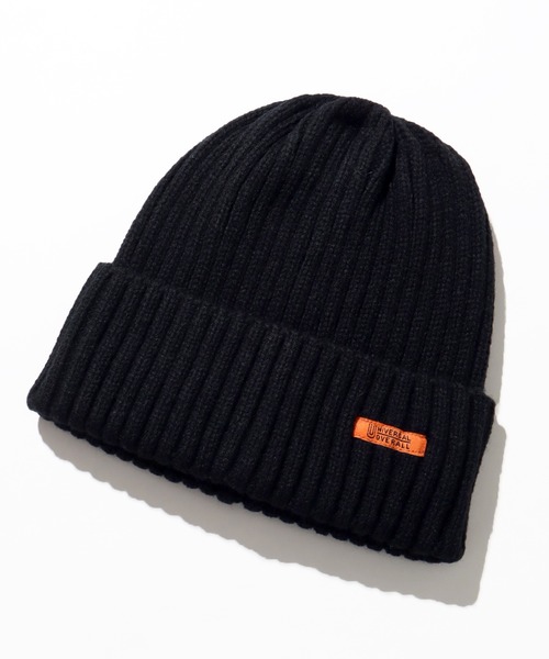 UNIVERSAL OVERALL（ユニバーサルオーバーオール）の「【UNIVERSAL OVERALL/ユニバーサルオーバーオール】リブニットワッチ（ニットキャップ/ビーニー・メンズ・アイボリー/ネイビー/イエロー/ピンク/ブラウン/グレー/サックスブルー/ブラック・FREE）」の9枚目の写真